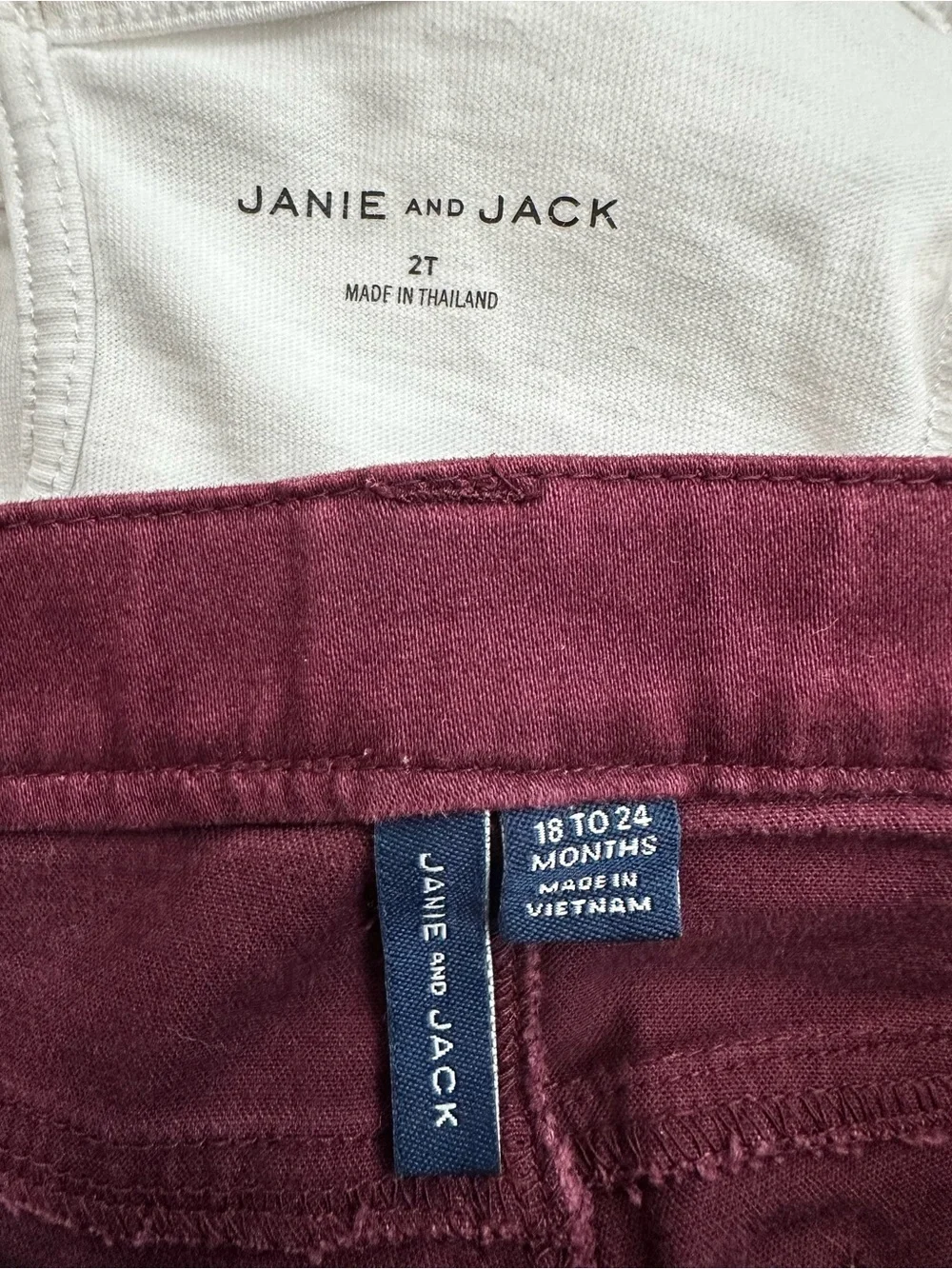 Janie and Jack size 2t